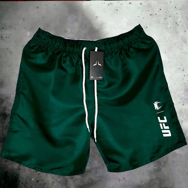 bermuda Short Masculino Mauricinho Modelo UFC 01 - Antiodor e Design Esportivo Ideal para Academia, Skate, Corrida