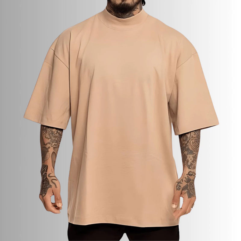 Kit 2 Camiseta Lisas Oversized Masculina Streetwear